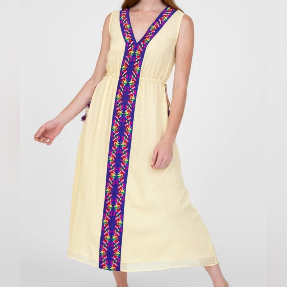 PITUSA Veronica Dress: Tender Yellow NWT